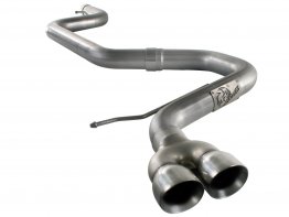 AFE Power Large Bore-HD 2-1/2in 409 Stainless Steel Cat-Back Exhaust System