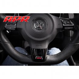 APR Steering Wheel Insert - Piano Black