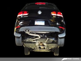 AWE Performance Exhaust for MK6 Golf TDI - Polished Silver Tips