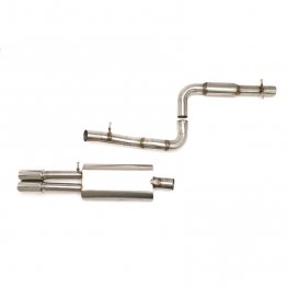 Billy Boat Exhaust - Volkswagen MK4 Jetta Cat Back Exhaust System with Twin Round Tips