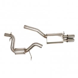 Billy Boat Exhaust - Volkswagen MK5 GLI 2.0T (2006-2010) 3.0" Cat Back Stealth Exhaust System with Twin Round Tips
