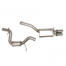 Billy Boat Exhaust - Volkswagen MK6 GLI 2.0T 3.0" Cat Back Exhaust System with Twin Round Tips