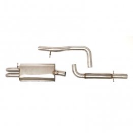 Billy Boat Exhaust - Volkswagen MK4 Jetta (2000-2002) 2.5" Cat Back Exhaust System without tips