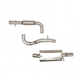 Billy Boat Exhaust - Volkswagen MK4 Jetta GLI / 337/ 20th (2003-2005) 3.0" Cat Back Exhaust System with Single Round Tip