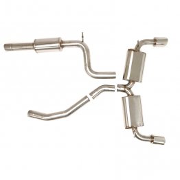 Billy Boat Exhaust - Volkswagen MK7 GTI - 3.0" Cat Back Exhaust System with Dual Round Tips