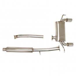 Billy Boat Exhaust - Audi MK1 TT 225 Quattro 1.8T (2000-2006) Cat Back Stealth Exhaust System with Dual Round Tips
