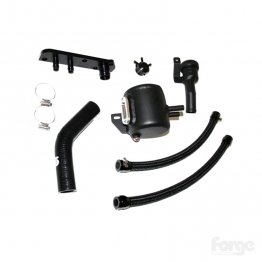 Forge Motorsport Oil catch tank system for 2.0 litre FSi vehicles with a charcoal filter installed