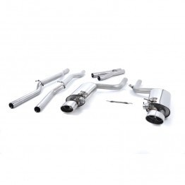 Milltek Sport Audi B7 RS4 4.2L Cat-Back Exhaust System - Non-Resonated with Exhaust Valves - Dual Oval Polished Tips