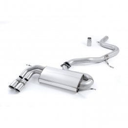 Milltek Sport Volkswagen A3 8P & MK5 GTI 2.0T FSI FWD Cat-Back Exhaust System - Non-Resonated - Dual 80mm Polished Jet Tips