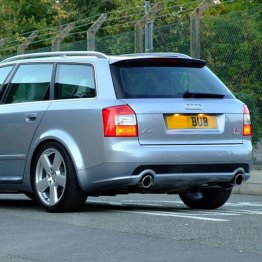 Milltek Sport Audi B6 A4 1.8T 5 Speed Quattro Cat-Back Exhaust System - Non-Resonated - Dual 90mm Polished Jet Tips
