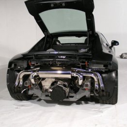 Milltek Sport Audi R8 4.2L Cat-Back Exhaust System - Non-Resonated - Retains OEM Tips
