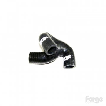 Forge Motorsport Silicone Cam Cover Breather Hose for Audi and SEAT 1.8T - Black