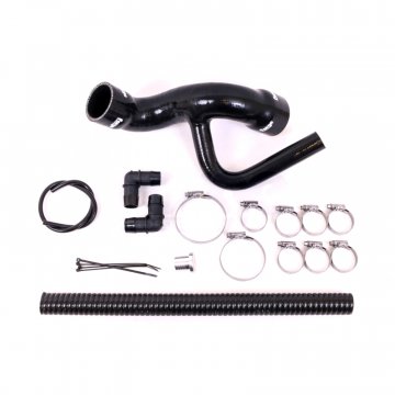 Forge Motorsport Cold Side Relocation Kit for Audi and SEAT 1.8T 210 225hp Engines - Black