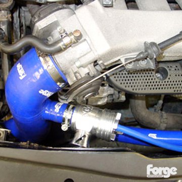 Forge Motorsport Diverter Valve Relocation Kit for Audi, VW, SEAT, and Skoda 1.8T 150/180 HP - Red
