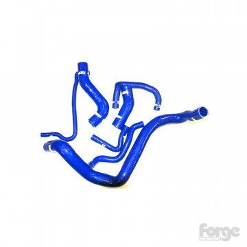 Forge Motorsport 7 Piece Coolant Hose Kit for Audi, VW, and SEAT 1.8T - Blue