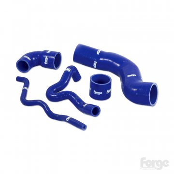 Forge Motorsport 5 Piece Silicone Hose Kit for Audi, VW, SEAT, and Skoda 1.8T 180 HP Engines - Blue
