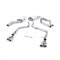 Milltek Sport Audi B8 S4 3.0T Cat-Back Exhaust System - Non-Resonated - Quad GT80 Polished Tips