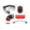 NEUSPEED P-Flo Air Intake Kit with Dry Filter (red)